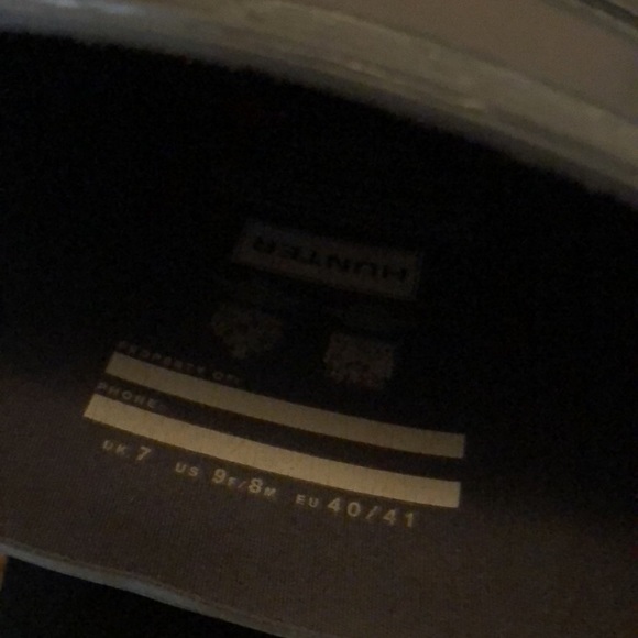 Hunter rainboots- tall - Picture 2 of 3